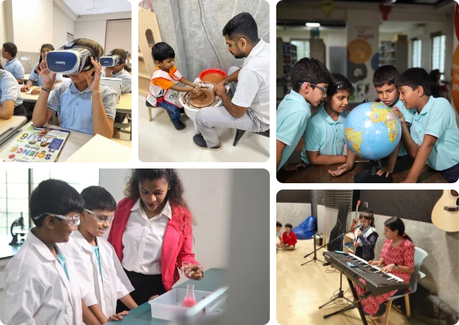 Hands-on learning at Cresmonde World School, ICSE school in Vikhroli